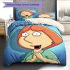 Lois Griffin Pattern Bedding Home Decoration Birthday Gift ( 1 duvet cover + 2 pillowcase, without core),fan merchandise.