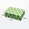 Olive Green Plaid Glass Jewelry Box With Flip Lid Desktop Organizer Earrings Rings Necklaces