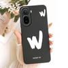 For Xiaomi Redmi A7 Pro 2026 Lucky Initial Letter Phone Case For Redmi A7Pro Soft Silicone Cases Bumpers