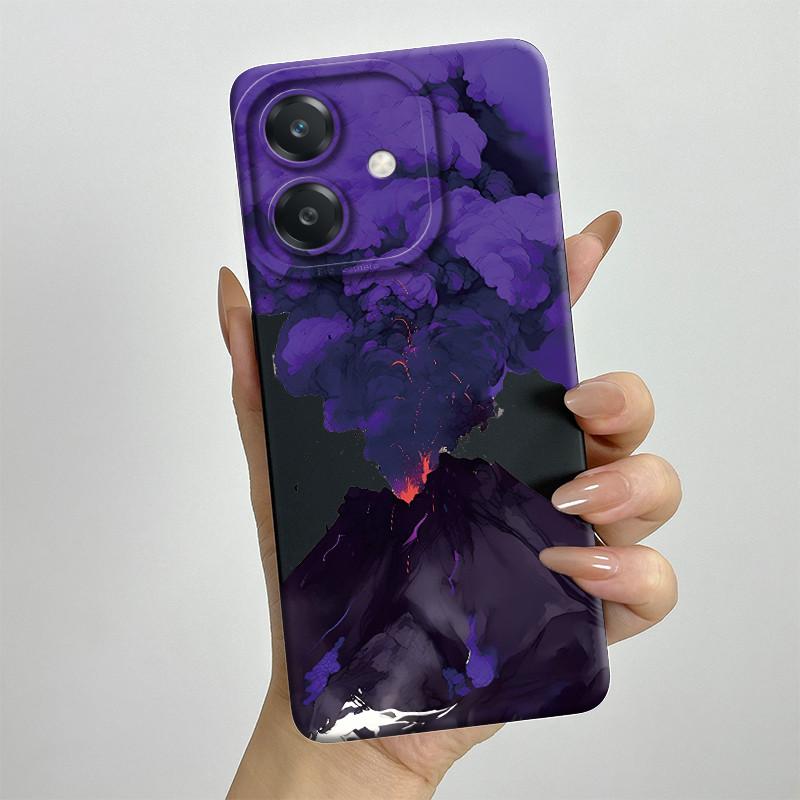 For OPPO A3 4G Phone Case A40 A40m CPH2669 CPH3669 Soft Silicone Sweet Painted Funda Coque Cartoon Printed Protective Back Cover