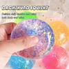 Slow Rebound Maltose Squishy Ball Glitter Squeezable Toy Sensory Toy Fidget Squishy Toy  Adults
