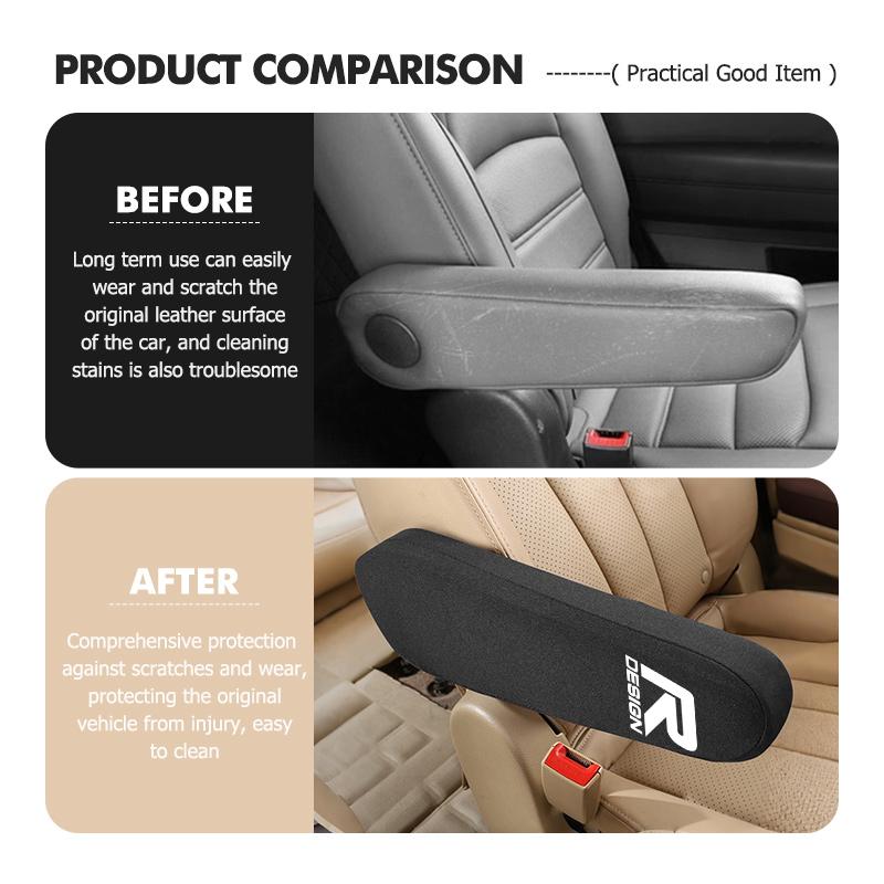 For Volvo Car Seat Side Armrest Handle Cover Elastic Cloth Dust-proof Protective XC60 XC90 V60 V40 XC40 V50 S60 V70 C70 AWD S80
