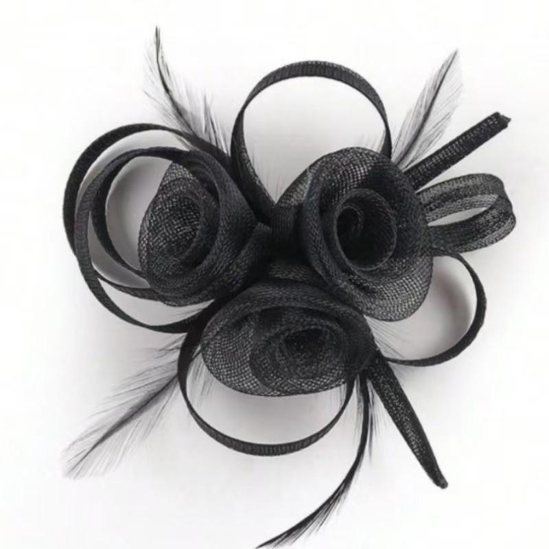 Свадебное украшение для головы: Винтажный перьевой фасинатор для чаепития, скачек, танцев, фестиваля и мероприятий