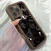 JT71 Черно-белая космическая иллюстрация Чехол-бампер для iPhone 17 Pro Max Samsung S26 S25 A17 A16 A07 Xiaomi 15T Redmi Note 14 Pro Plus Мягкий ТПУ чехол