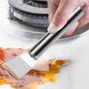 Stainless Steel Cleaning Shovel Kitchen Tool with Hanging Holes Easy To Use Reusable Rust-Resistant Ice Thawing Scraper for Cafe Restaurant Bakery