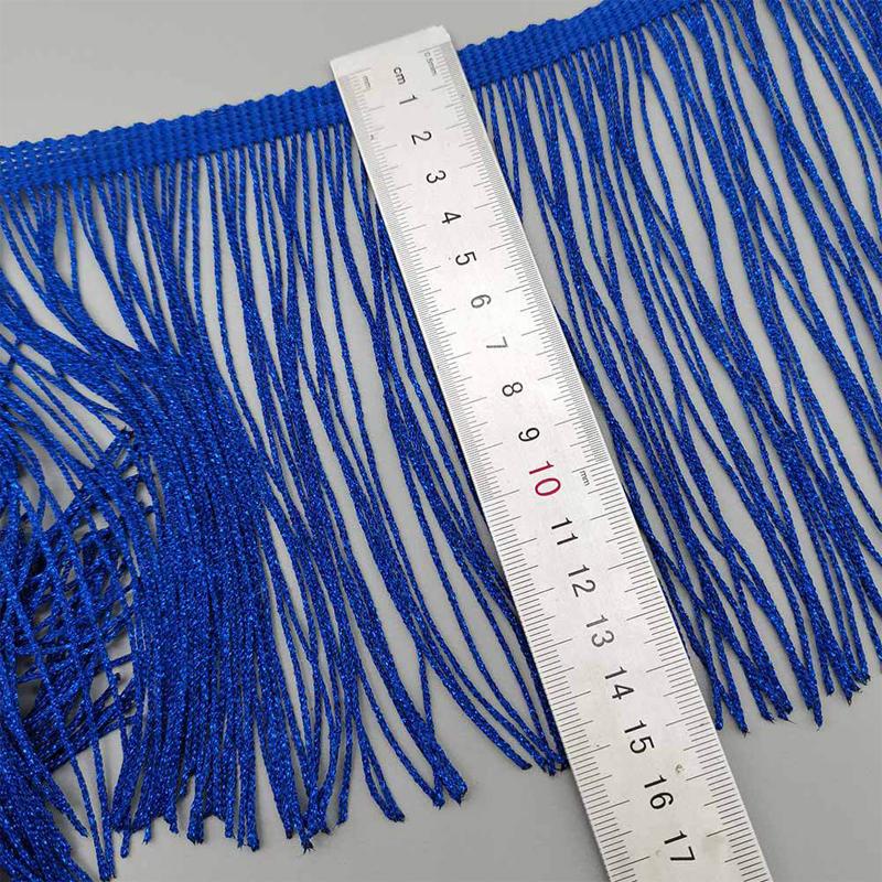 10 метров 15 см длинная бахрома кружево кисточка полиэстер кружевная отделка лента сшить латинское платье сценическая одежда занавес DIY аксессуары