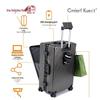 Cmierf Kuect PC Hardside Spinner Luggage