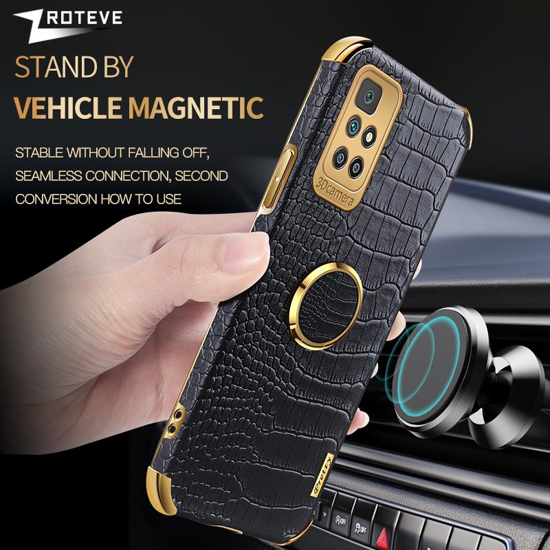 Чехол для Redmi 10, кожаный чехол с крокодиловым узором для Xiaomi Redmi 10, 9, 9A, 9C, 9T, 10A, 10C, 2022, Xiomi Redmi10, 5G, Redmi9, чехлы