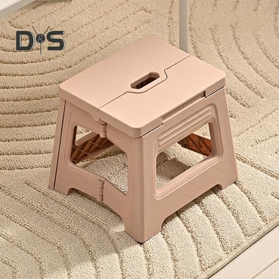 Складная скамейка, многофункциональная подставка для ног для малышей и пожилых людей, переносной пластиковый табурет с ручкой, уличный табурет для рыбалки