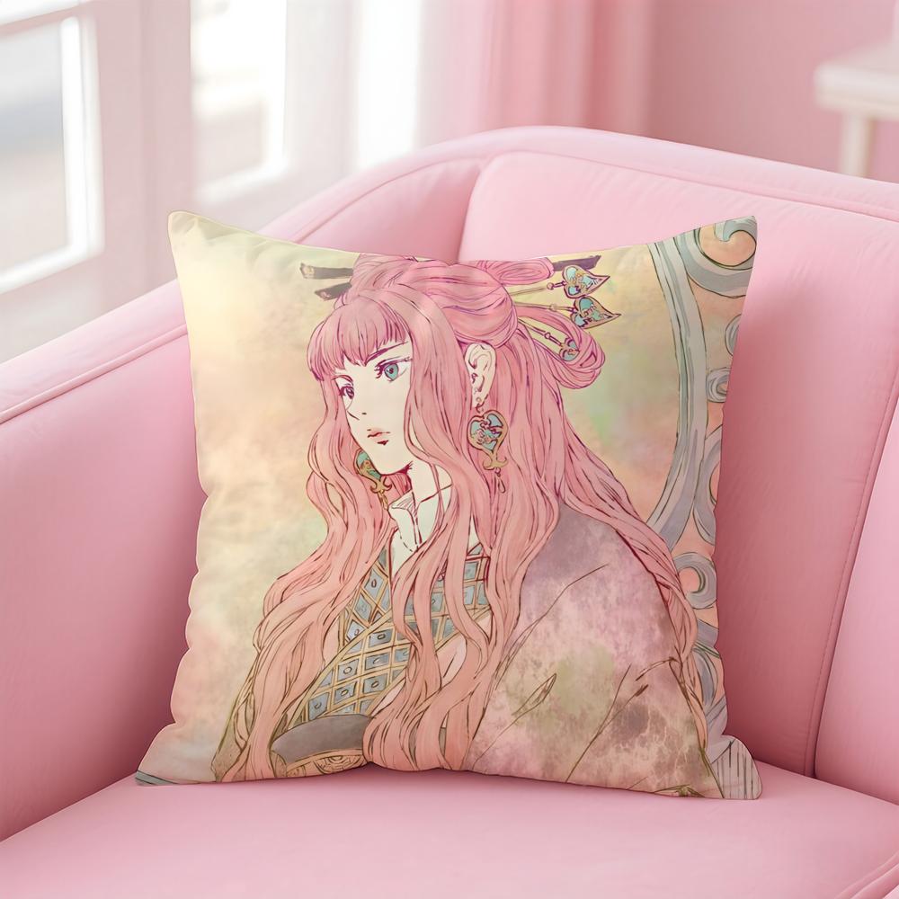 Beautiful Cool Comics The Twelve KingdomsK Cushion Cover Pillow Case Soft Skin Friendly Fabric Concealed Zipper