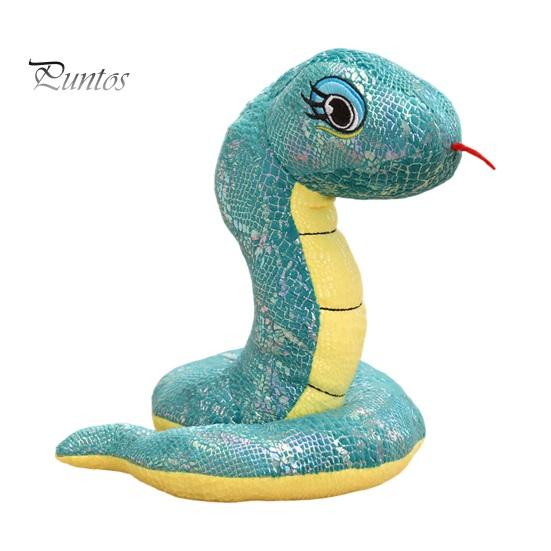 Плюшевая кукла с имитацией змеи, мягкая игрушка с блестками, подушка для домашнего декора, разноцветная забавная кукла-змея для девочек и мальчиков, подарки на день рождения