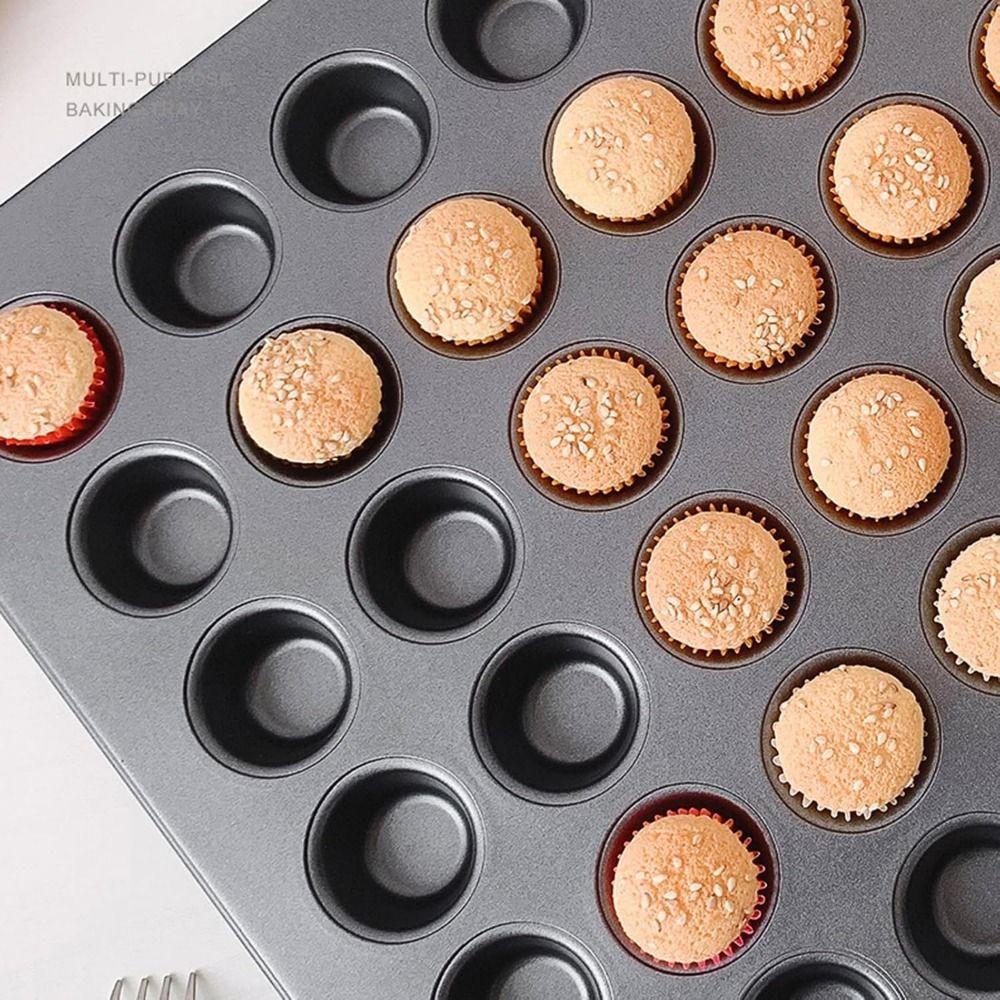 DIY Small Muffin Pan Large Capacity 48 Mini Baking Molds Muffin Dessert Tray Baking Supplies