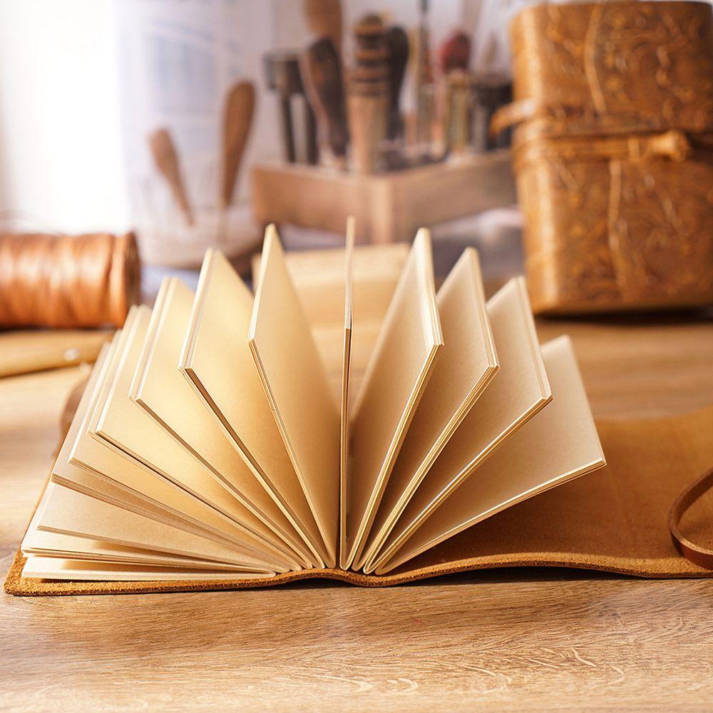 Сделано Журнал Книга Ретро Кожаный Блокнот Бизнес Блокнот Ретро Дорожный Журнал Блокнот для Записей