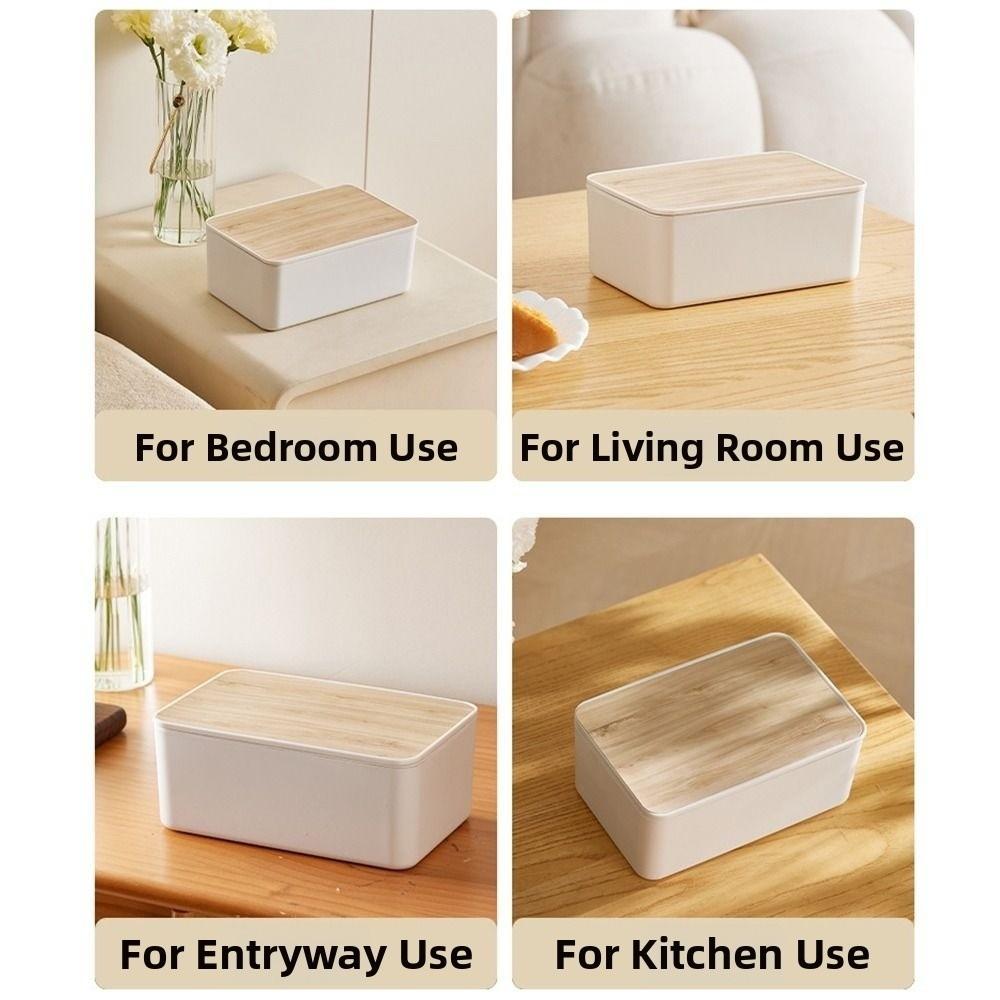 Pull-out Wet Wipes Storage Box With Lid Tissue Dispenser Practical Wet Wipes Container  Living Room