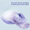 Бейсболка с отверстием для ушей для кошек, регулируемая шляпа от солнца для домашних животных, цветная шляпа от солнца для кошек и собак, летняя