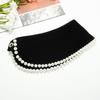 Fashion Pearl Decorative Fake Collar Shirt Sweater Dress Detachable Lapel False Collar For Women Girls Neck Accessory