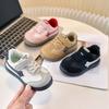 Детская обувь, новые осенние спортивные туфли 1-6Летняя обувь для девочек и мальчиков, кожаные кроссовки