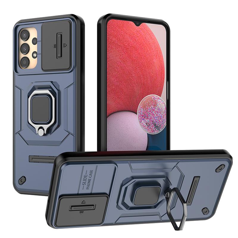 Slide Camera Lens Protector Armor Case For Samsung Galaxy A13 5G Military Grade Bumpers Ring Cover