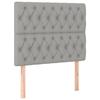 VidaXL Headboard Bedroom Furniture Bed Accessories Single Bed Heads Interior Light Grey 3116650