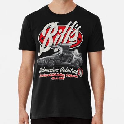 Biff's Automotive Detail Назад в будущее Футболка S-5XL Лучшая футболка