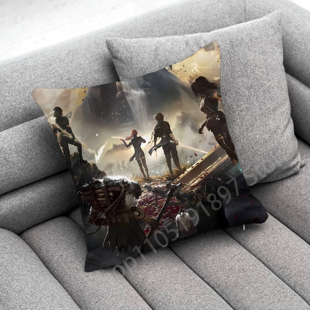 Clair Obscur Expedition 33 Throw Pillow Case For 55x55cm 40x40cm 45x45cm 50x50cm 30x30cm Square Office Pillowship Cover