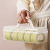 Airtight Swiss Roll Freshness Box Cake Roll Freshness Box Swiss Inspired Design for Party Dessert Presentation