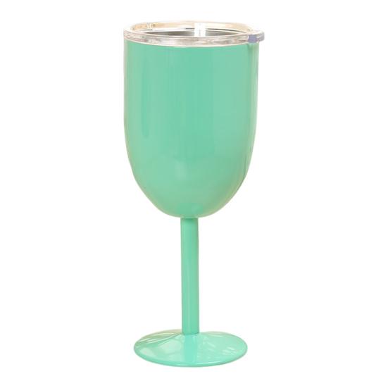 10 унций изолированный коктейльный бокал с двойными стенками и высокой крышкой стакан для коктейлей вина холодных напитков бокал из нержавеющей стали