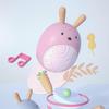 Classical Wind Up Tumbler Collection Clockwork Toy Plastic Moving Tumbler Recall Mechanical Toy Kids Christmas Presents  Pink
