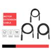 E-Bike Power Adapter Cable Extension Cable Connector Waterproof Quick Release Line 60cm 130cm 160cm Motor Extension Line