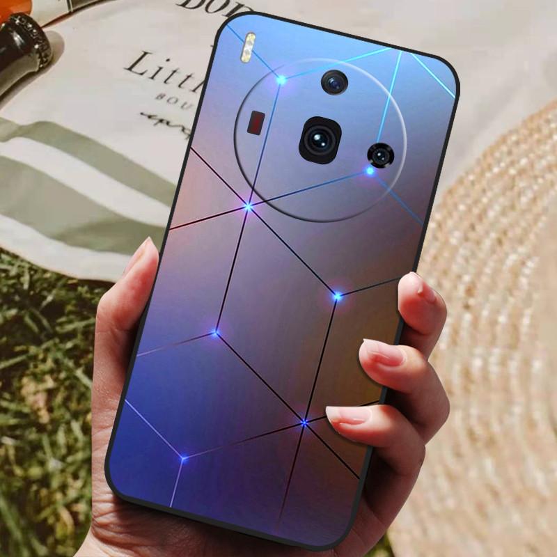 Чехол для телефона ZTE Nubia Z50S Pro Мягкий ТПУ Силиконовый Защитный Чехол Для Nubia Z50SPro 5G NX713J Задняя Крышка Ударопрочный Funda