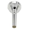 Посеребренный мундштук для басового тромбона для клапана General Flat Four-Key Vulcan Brass