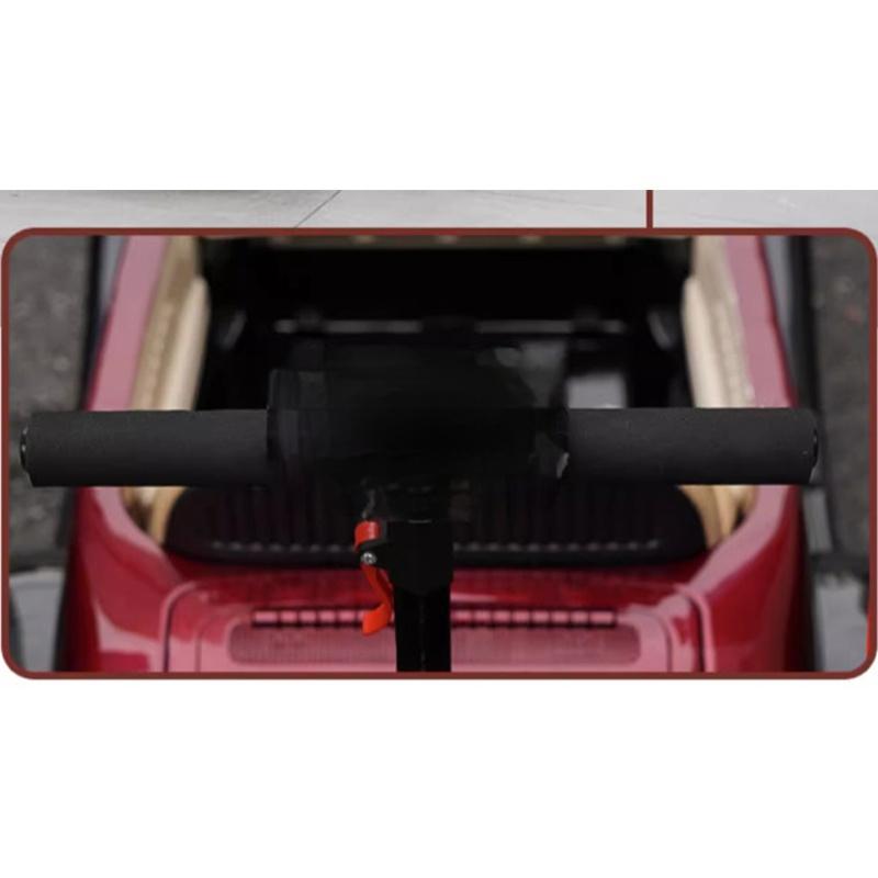 Детская электромобильная четырехколесная игрушечная коляска с дистанционным управлением, двумя приводами, Bluetooth, музыкой и светодиодными фонарями