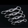 Ball Bearing Fishing Swivels Snap Rolling Fishing Connector Pin Fishing Lure Connect