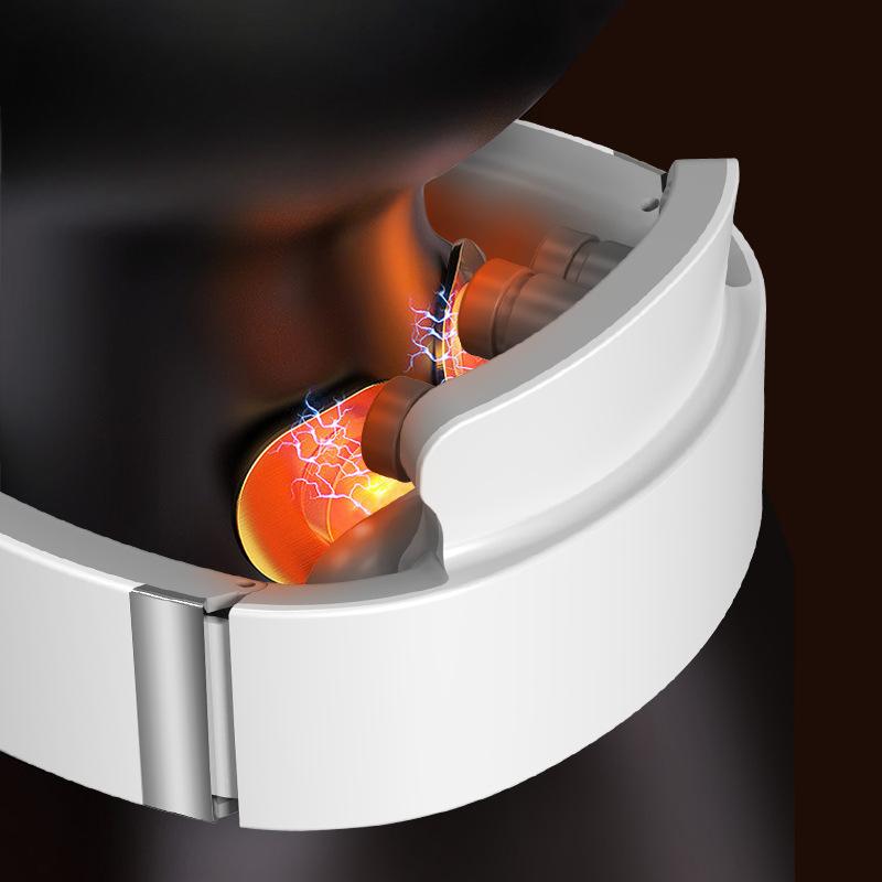 Instrument Massager Intelligent Pulse Hot Compress Neck Physiotherapy Instrument Electric Cervical Vertebra Massager Vibration Neck Protector