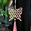 Zongzi Bamboo Pendant Material Kit Handmade Wind Chime Kit  Courtyard Decor