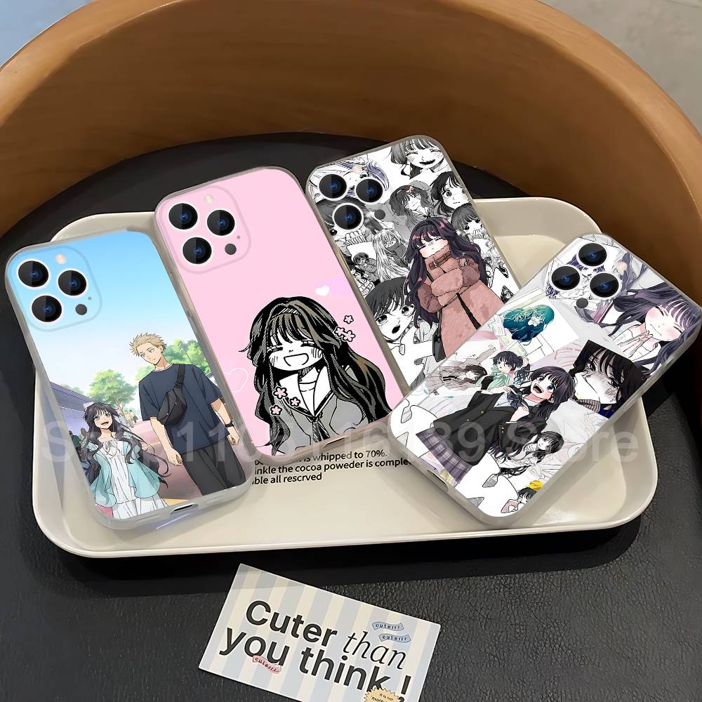 Чехол для телефона Kaoru Hana Wa Rin To Saku для iPhone 17,16,15,14,13,12,11 Pro,Max,Plus,X,XS,XR,SE4,E Mini Прозрачный Мягкий Чехол