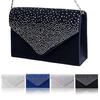 Fashion Womens Party Brial Evening Clutch Handbag Purse Diamante Ladies Bags