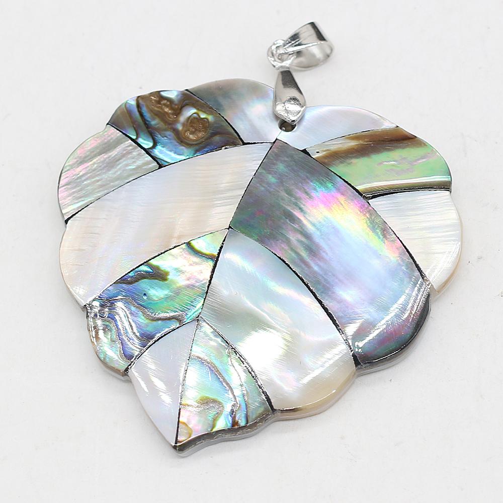 Ожерелье с подвеской из натуральной белой ракушки, модные ювелирные изделия в форме листа, модные ожерелья-чокеры с морскими раковинами, Идеи подарков, ювелирные изделия оптом, подарки для влюбленных