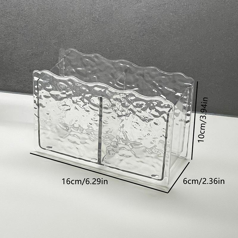 1 шт. акриловый ящик для хранения косметики, держатель для кистей для макияжа, органайзер для помады, карандаша для бровей, подставка для хранения в ванной комнате с бриллиантами