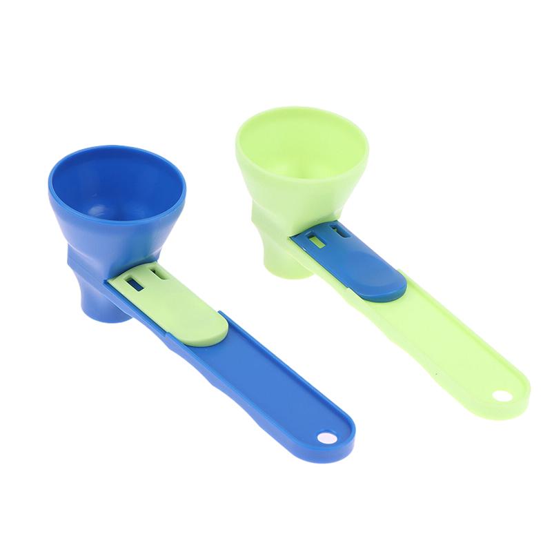 Кофейная воронка, мерная ложка с длинной ручкой, ложка для пудры, многоразовая, выдвижная, кофейная ложка, кухонные гаджеты