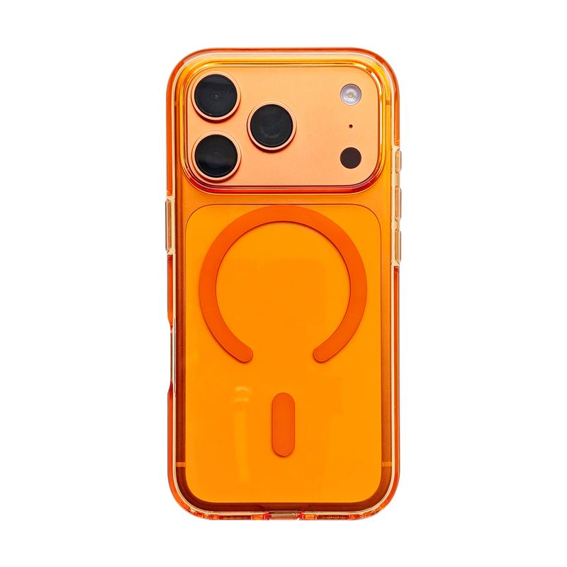 For iPhone 17 Pro Max 17 Pro Case Magnetic Crystal Clear Hard PC Back + TPU Edge Ulta-thin Transparent Cover For iPhone17