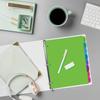 Avery Write & Erase 8 Tabs Pastel Plastic Divider for 3 Ring Binders, 3 Sets (8 Colors)