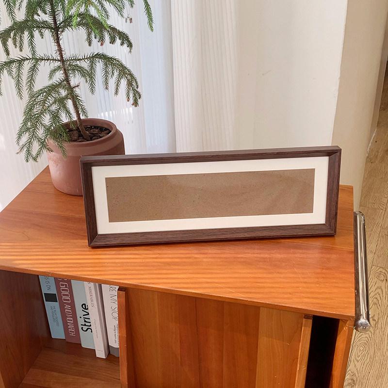 Festive Wealth & Treasure Horizontal Photo Frame for Living Room Decor