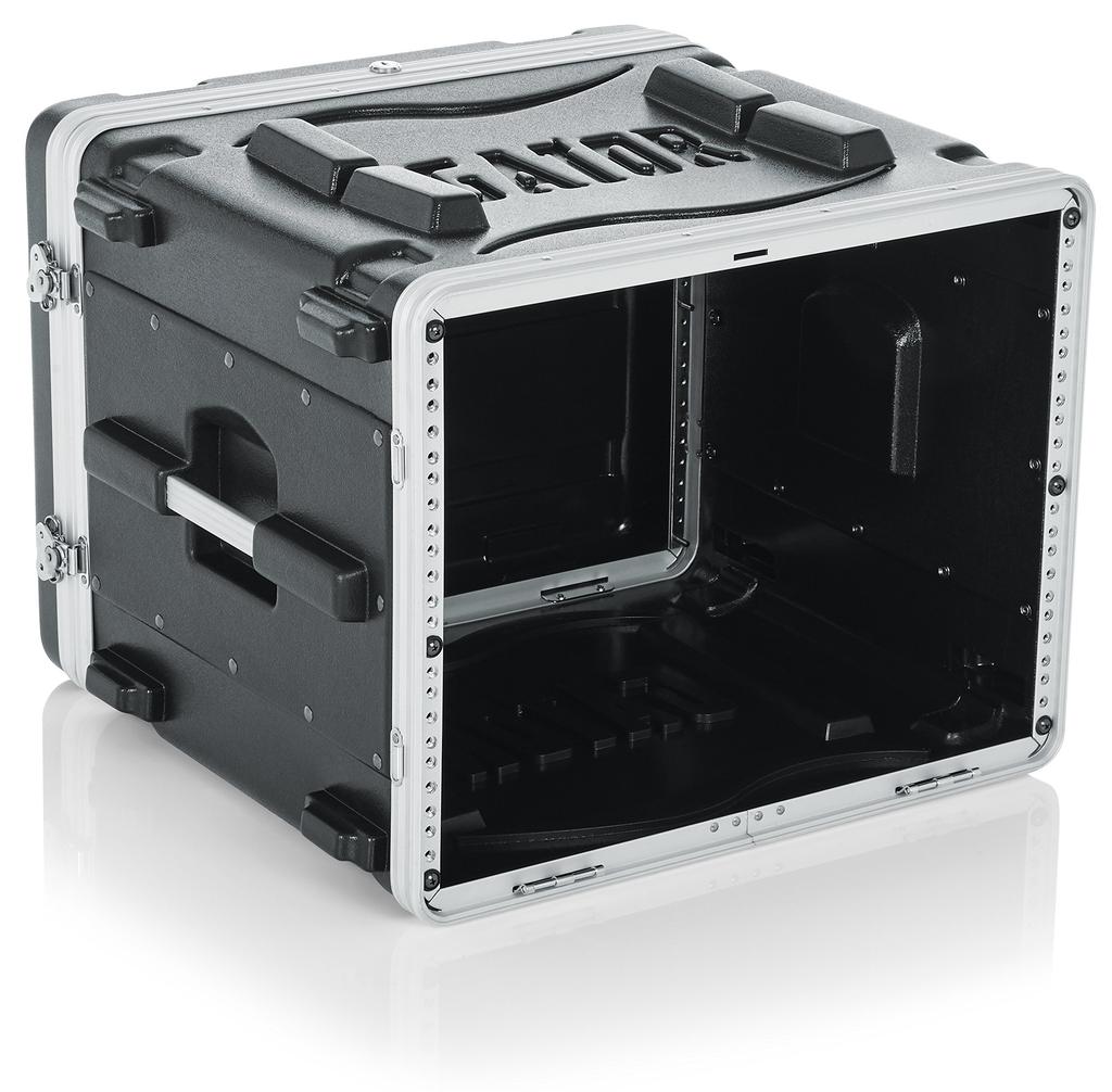 GATOR Кейс-рэк Gator Легкий PE Стандартная литая серия Размер 8U/Стандарт GR-8L (Винты/шайбы включены) [ ]