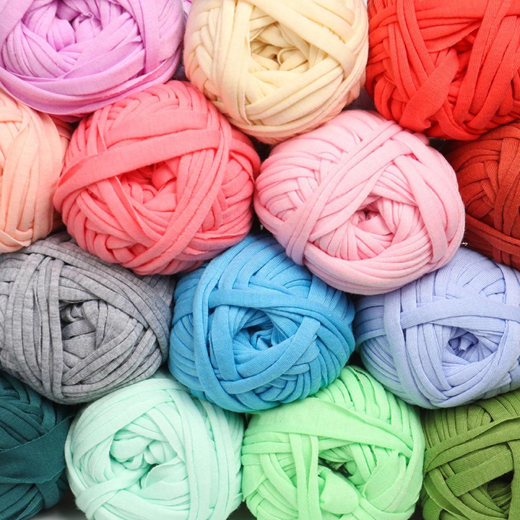 Сумка ручной вязки из акриловой шерсти HyunA DIY с дизайном из толстых шерстяных шариков