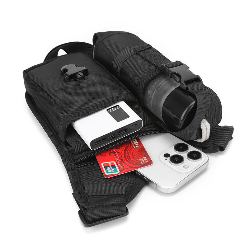 Мужская многофункциональная сумка на плечо, нагрудная сумка, уличная походная сумка для чайника, сумка через плечо, поясная сумка