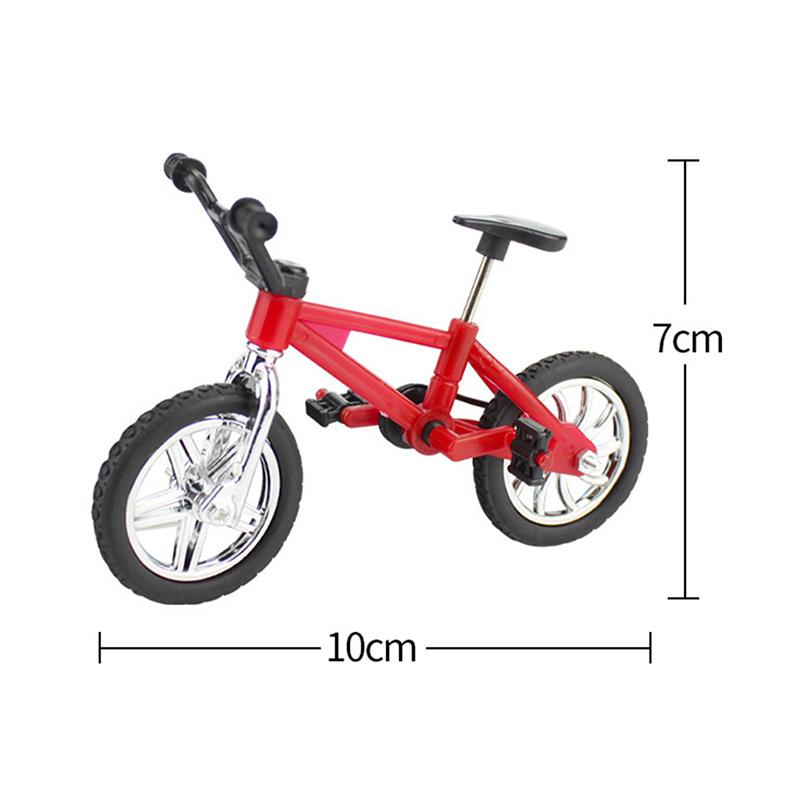 Retro Mini Finger Bicycle Assembly Bike Model Toys Gift Toys Model Mini Portable