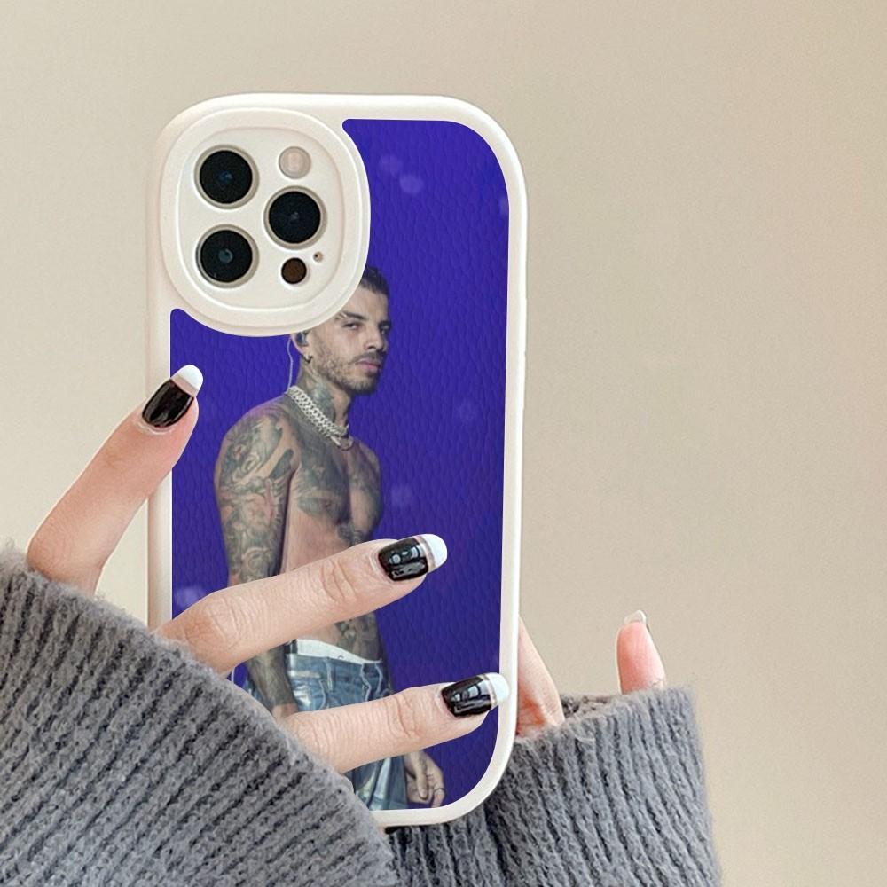 Rap Singer Rauw Alejandro Phone Case Hard Leather For IPhone 16 15 14 13 12 Mini 11 14 Pro Max Xs X Xr 7 8 Plus Fundas