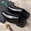 Men's Shoes Spring Soft Leather Business Men's Casual Leather Shoes Men's Wedding Shoes Formal Leather Shoes