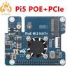 Raspberry Pi 5 POE + PCIe M.2 NVMe SSD 2242/2230 Ethernet Питание